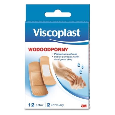 Zestaw plastrów wodoodpornych 3M, 12 szt.