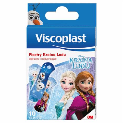 Viscoplast Plastry dla dzieci Kraina Lodu, 10 szt.