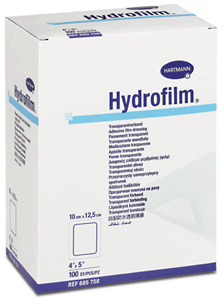 HYDROFILM opatrunek foliowy 6x7cm, 10 szt.