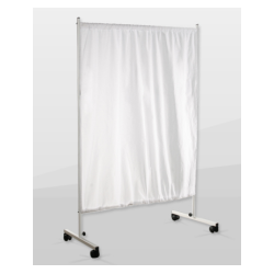 Parawan jednoskrzydłowy, zasłona zmywalna 