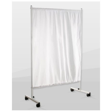 Parawan jednoskrzydłowy, zasłona zmywalna 