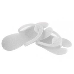 Klapki Japonki do Pedicure WHITE, 10 par.