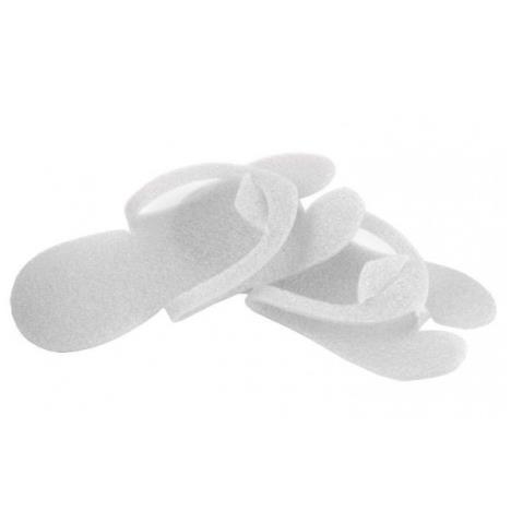 Klapki Japonki do Pedicure WHITE, 10 par.