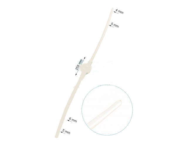 Rozszerzacz 3/4 mm (hegar), dwustronny , jednorazowy, sterylny