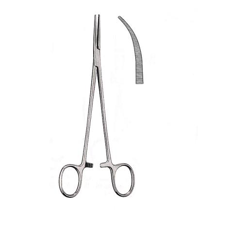 Kleszczyki Heiss wygięte 20 cm fig. 2