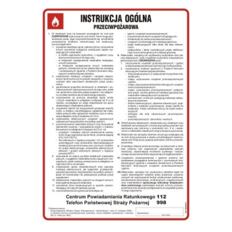 Instrukcja Ogólna Przecwipożarowa