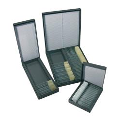 Kasetka z ABS na szkiełka mikroskopowe 230x97x35 mm