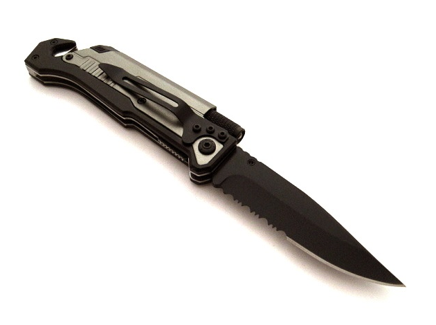 Nóż ratunkowy (biwakowy) 6w1