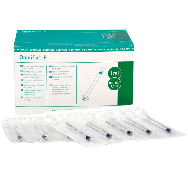 Omnifix F 1ml Solo Syringe