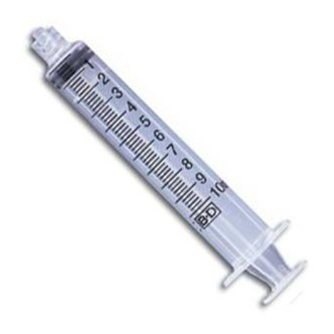 BD Syringe Luer Lock Tip Strzykawka 3-częściowa 10ml, 100 szt.