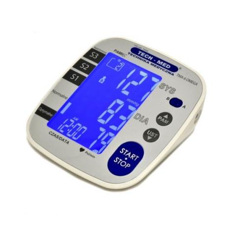 Ciśnieniomierz elektroniczny dla seniora TMA-6 OMEGA, mankiet uniwersalny