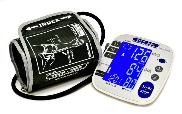 Ciśnieniomierz elektroniczny dla seniora TMA-6 OMEGA, mankiet uniwersalny