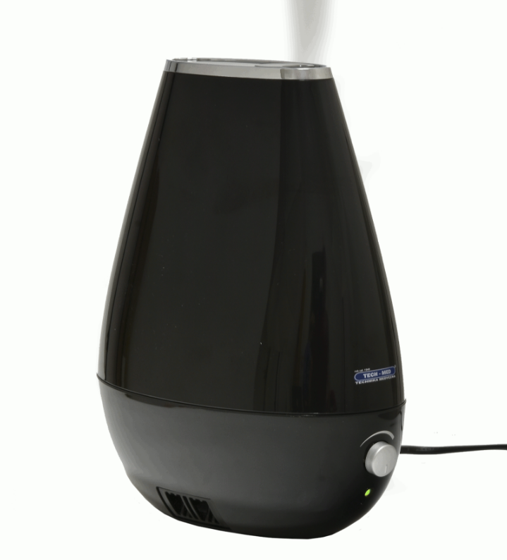 Nawilżacz powietrza ultradźwiękowy z jonizatorem TM LOTOS (czarny)