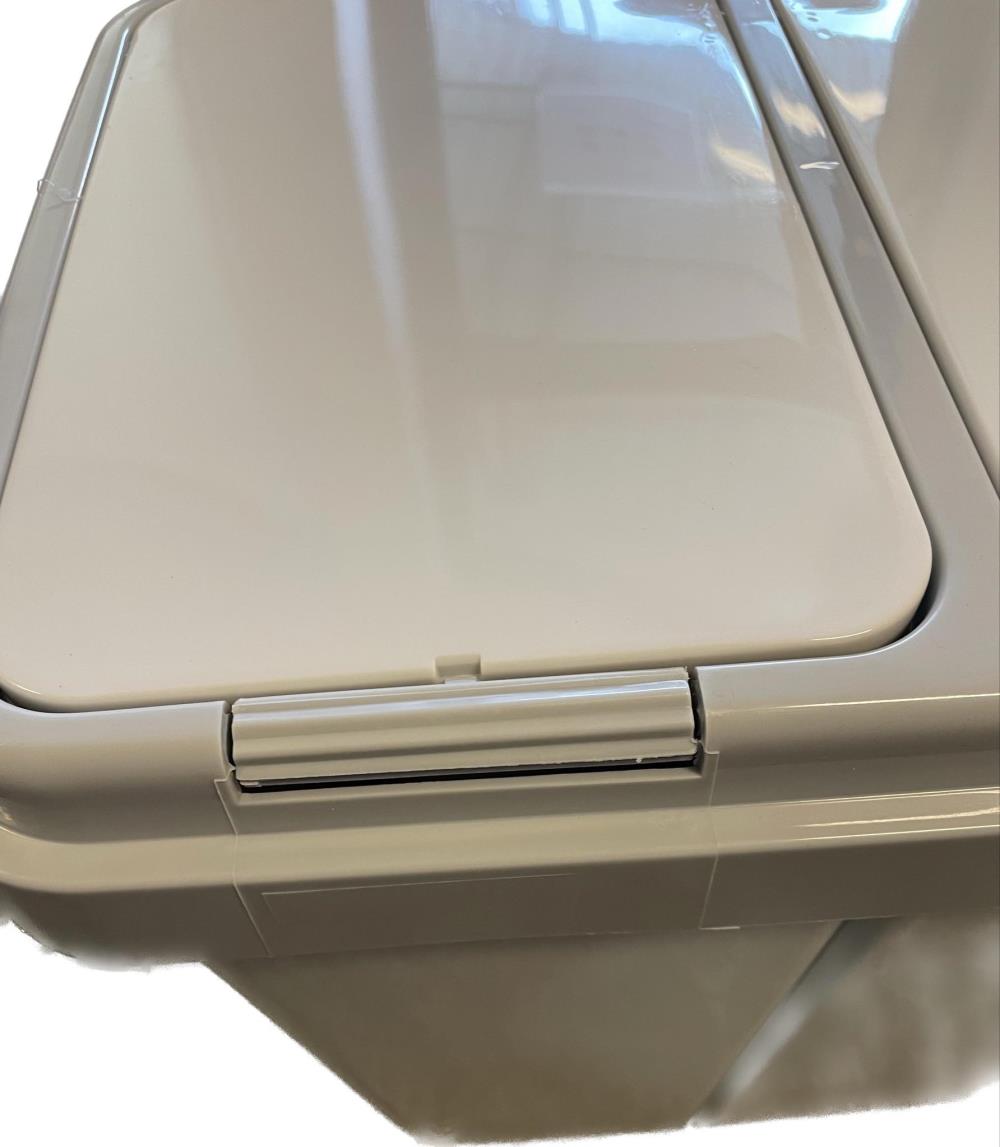 Kosz na odpady podwójny 50L (2x25L) ECO