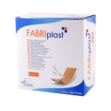 Fabriplast plaster tkaninowy z opatrunkiem, 6 cm x 5 m, 1 szt.