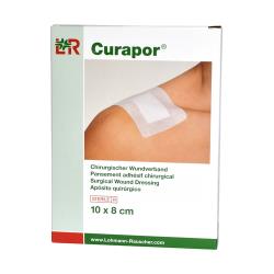 CURAPOR 10 x 8 cm chirurgiczny opatrunek jałowy, 50 szt.
