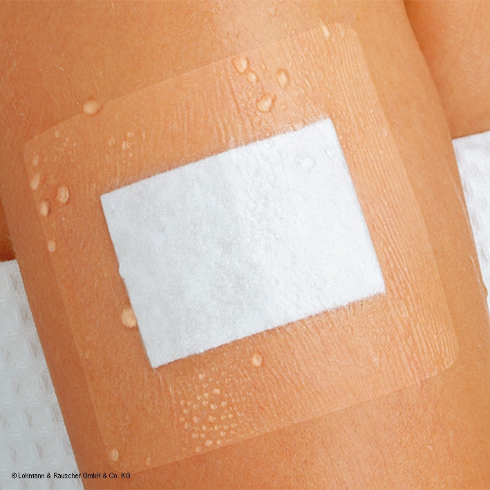 CURAPOR Transparent 10 x 8 cm opatrunek wodoodporny, 5 szt.