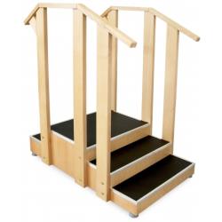 Schody do nauki chodzenia dwustronne