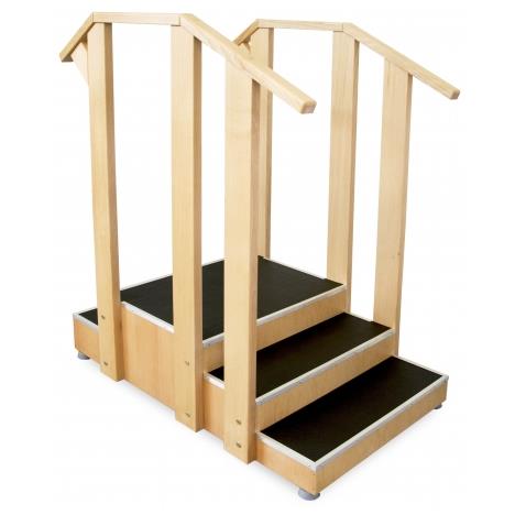 Schody do nauki chodzenia dwustronne