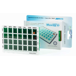 Pojemnik na leki - tygodniowa kasetka do dawkowania leków 