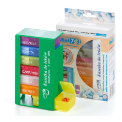 Pojemnik na leki 7-dniowy 3 pory dnia pn. El-Comp MINI7 