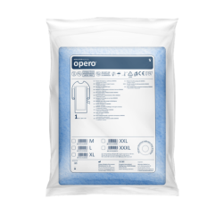 OPERO fartuch chirurgiczny z wł. SMMMS jałowy M 1szt