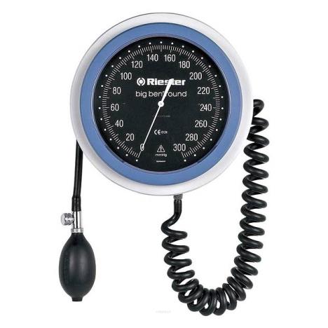 Ścienny ciśnieniomierz zegarowy Riester Big Ben z okrągłą tarczą