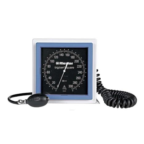 Ścienny ciśnieniomierz zegarowy Riester Big Ben z kwadratową tarczą