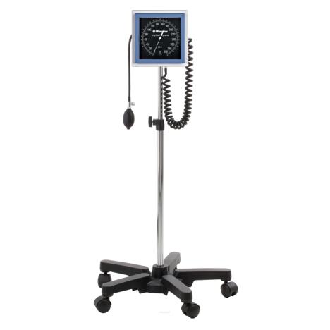 Jezdny ciśnieniomierz zegarowy Riester Big Ben z kwadratową tarczą