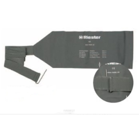 Mankiet 2-przewodowy zawijany bawełniany do ciśnieniomierzy Riester