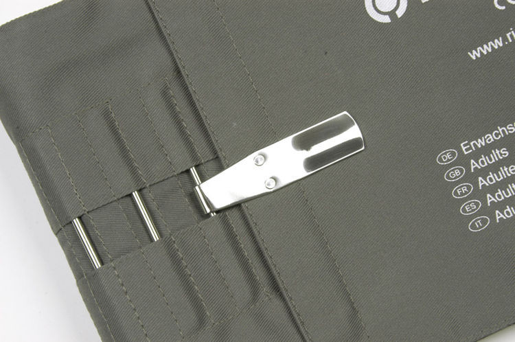 Mankiet bawełniany 2-przewodowy na zaczepy do ciśnieniomierzy Riester