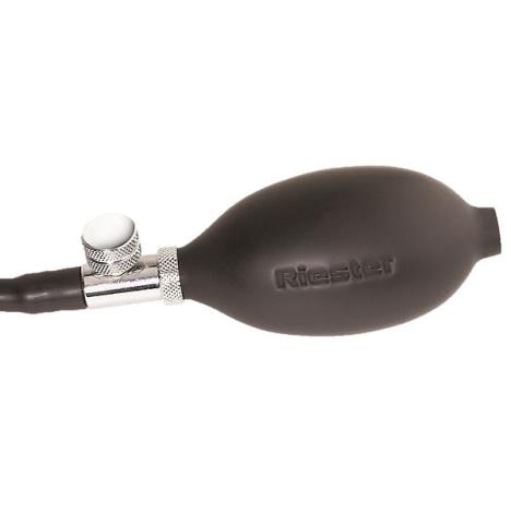 Gruszka uniwersalna z zaworem dolnym do ciśnieniomierzy Riester 