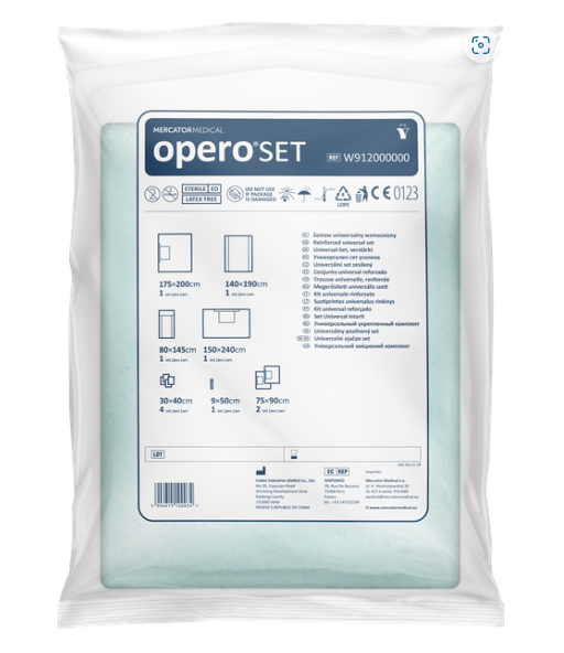 Uniwersalny wzmocniony zestaw chirurgiczny OPERO SET