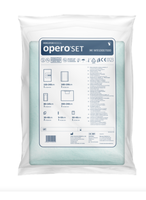 Zestaw uniwersalny 2 z serwetą z wycięciem ”U” 