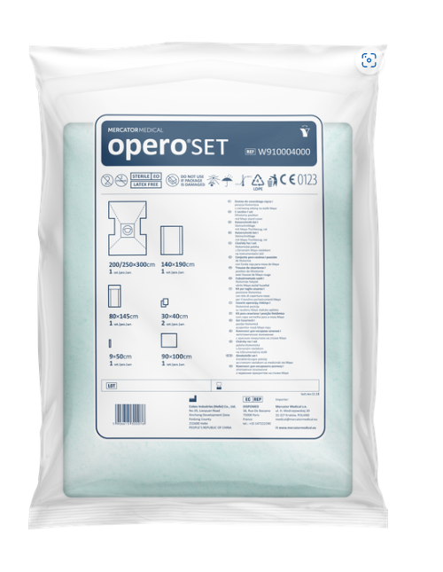 Zestaw do cesarskiego cięcia I – pozycja litotomijna 