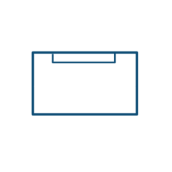 Serweta włókninowa z przylepcem 45 x 75 cm OPERO DRAPE jałowa, 1 szt.