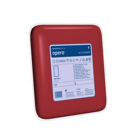 Osłona na stolik Mayo czerwona 80 x 145 cm OPERO jałowa, 1 szt