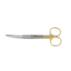 Nożyczki chirurgiczne TC wygięte ostro-tępe 14,5 cm- 1 szt.