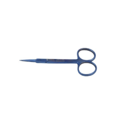 Nożyczki tytanowe Iris, ostro-ostre,  proste, dł. 11,5 cm 