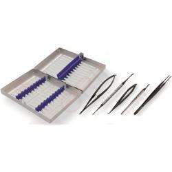 Zestaw do mikrochirurgii w kasecie - zestaw 5 szt.