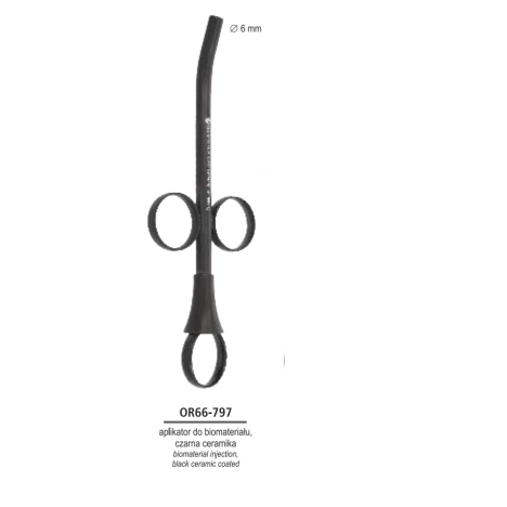 APLIKATOR/STRZYKAWKA IMPLANTOLOGICZNA DO MATERIAŁU KOSTNEGO