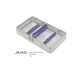 Kaseta do sterylizacji narzędzi -7 szt., wym. 3,5x20x11 cm