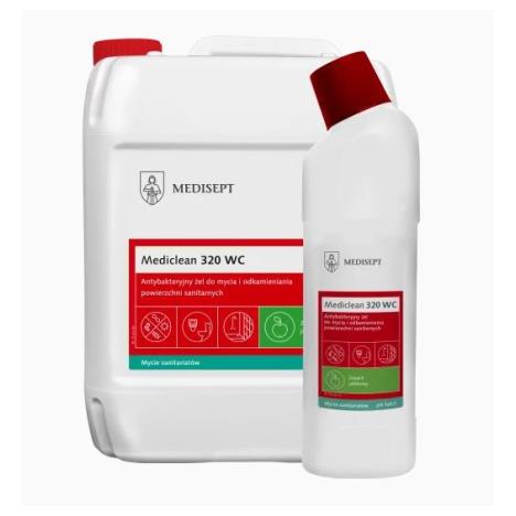 Mediclean 320 WC - żel do mycia powierzchni sanitarnych, 750 ml