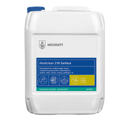 Mediclean 210 Surface Zielona herbata - do codziennego mycia wszelkich powierzchni zmywalnych, 5L.