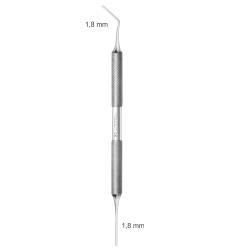 Periotom podwójnie zakończony, szer. końcówek 1,8 mm