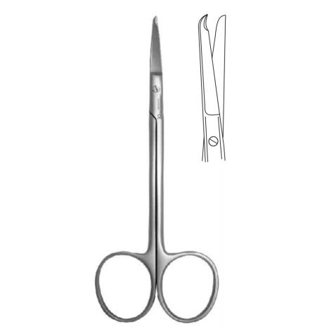 Nożyczki typu SPENCER, do szwów, dł. 115 mm, proste