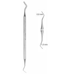 Narzędzie do wypełnień „gruszka”, dwustronne, 0,8 mm x 1,0 mm