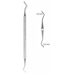 Narzędzie do wypełnień „gruszka”, dwustronne, 1,6 mm x 2,0 mm