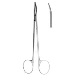 Nożyczki typu METZENBAUM, końce tępe, dł. 145 mm, odgięte