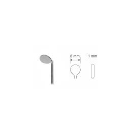 Lusterko implantologiczne, mikro, okrągłe, grubość 1 mm, śr. 6 mm, Fig. 3